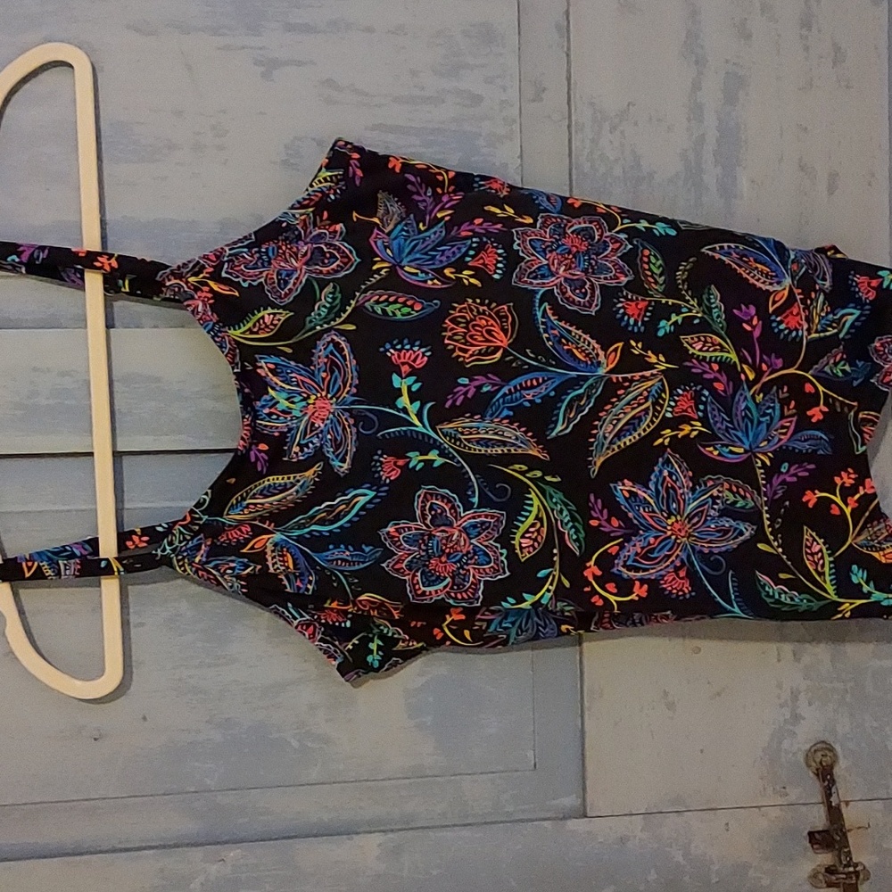 Paisley Tankini with Underwire